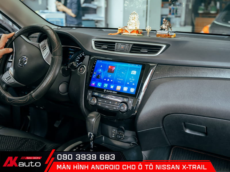 Kinh nghiệm lựa chọn màn hình android cho ô tô Nissan X-Trail