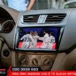 Giải trí online Youtube, TV,... trên màn hình anroid xe Ertiga