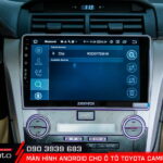 Màn hình android ô tô Toyota Camry cảm ứng đa điểm