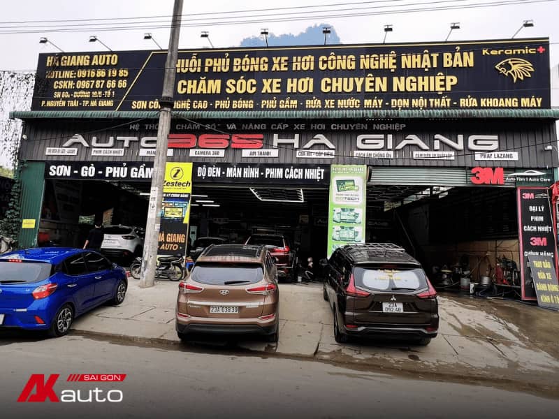 Auto365 Hà Giang dán phim cách nhiệt ô tô uy tín
