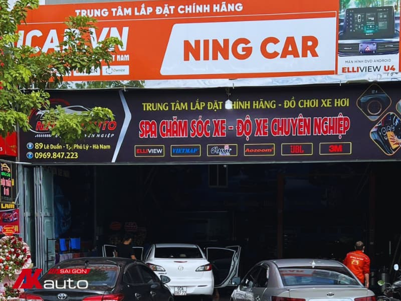Cơ sở dán phim cách nhiệt ô tô Ning Car Auto