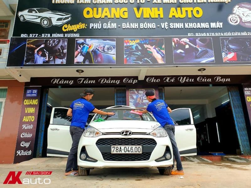 Quang Vinh Auto – Phim cách nhiệt ô tô chất lượng Phú Yên 