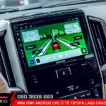 Nâng cấp màn hình android ô tô Toyota Land Cruiser