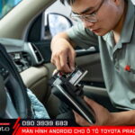 AKauto lắp đặt màn hình android ô tô Toyota Prado tận nhà