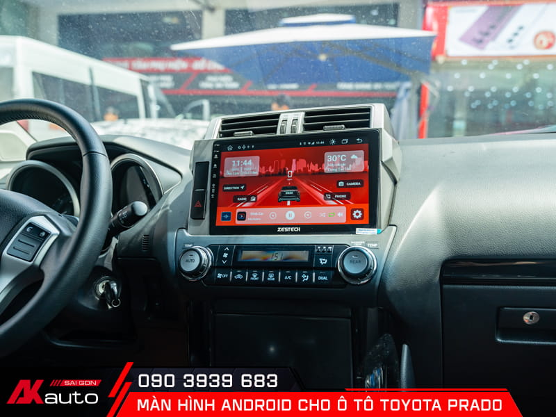 Top sản phẩm màn hình android ô tô Toyota Prado