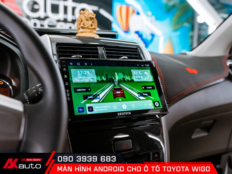 Kinh nghiệm lựa chọn màn hình android cho ô tô Toyota Wigo