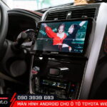 Trung tâm AKauto lắp đặt màn hình android ô tô Toyota Wigo