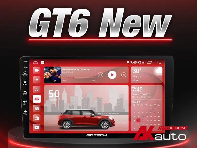 Màn hình android Gotech GT6 New 