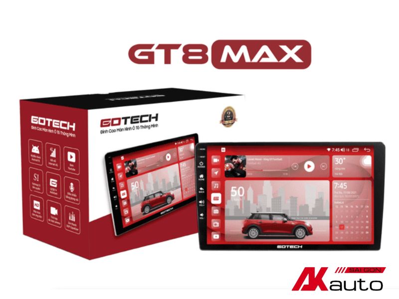 Màn hình android Gotech GT8 MAX 