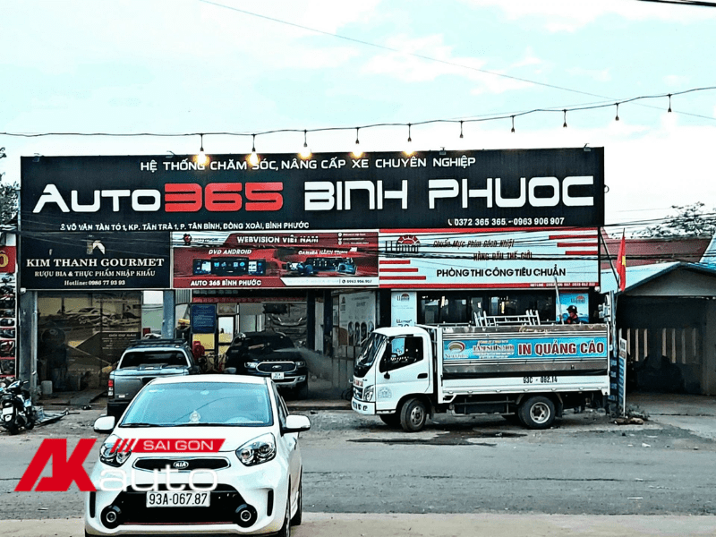 Dán PPF ô tô tại Auto365 chi nhánh Bình Phước