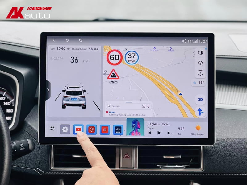 Nâng cấp màn hình android Bravigo cho ô tô