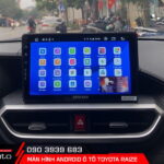 Màn hình android Toyota Raize lắp tại AKauto