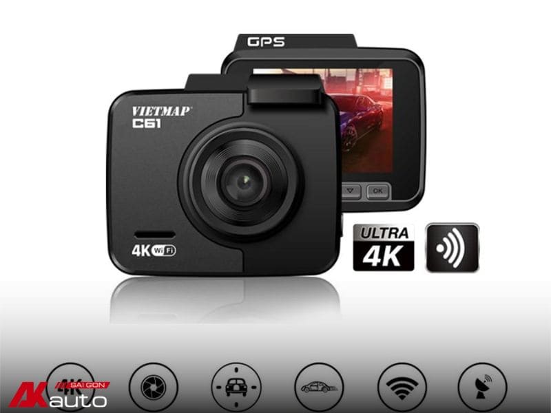 Camera hành trình Vietmap C61 Pro có wifi