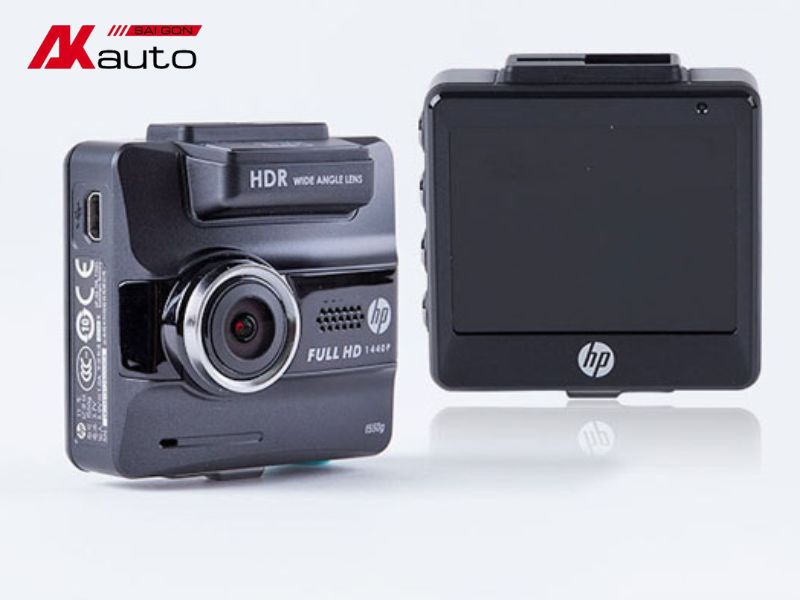 Camera hành trình HP tốt nhất F550G thiết kế