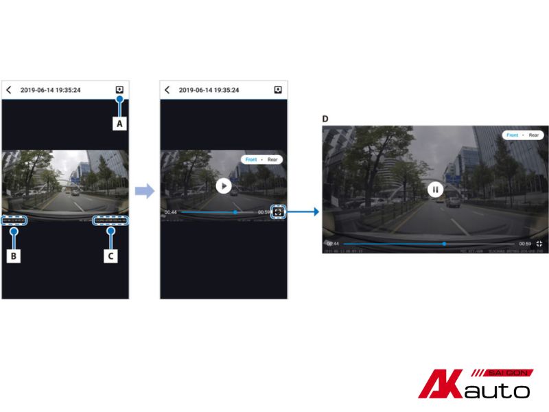 Hướng dẫn sử dụng camera hành trình Blackvue với tính năng kiểm tra thời gian hiển thị và dữ liệu GPS