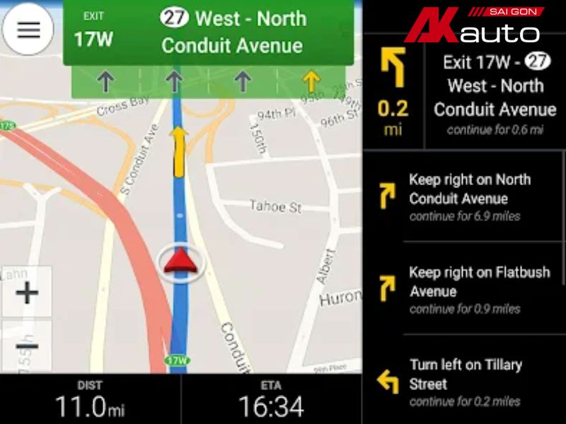 Ứng dụng bản đồ dẫn đường CoPilot GPS