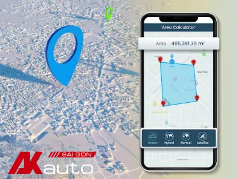 GPS dẫn đường Trực tiếp Bản đồ & Tiếng nói Phiên