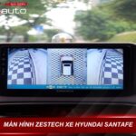 màn hình zestech xe Hyundai Santafe