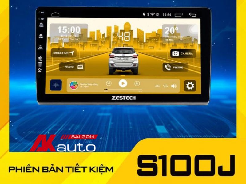 Màn hình Zestech S100J cho ô tô dưới 10 triệu