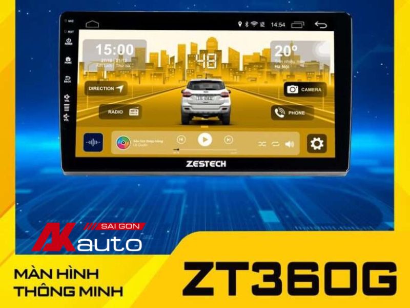 Màn hình Zestech ZT360 G cho ô tô dưới 10 triệu