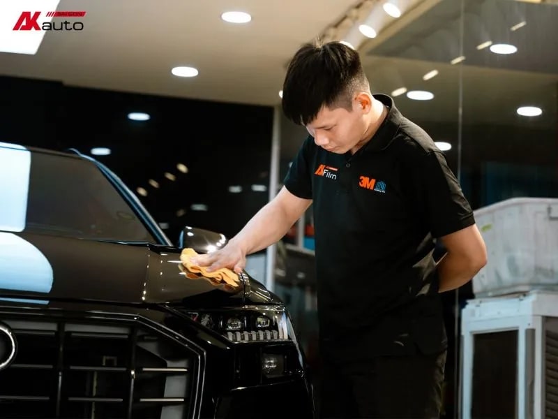 Đào tạo dán PPF có 95% thời lượng là thực hành 