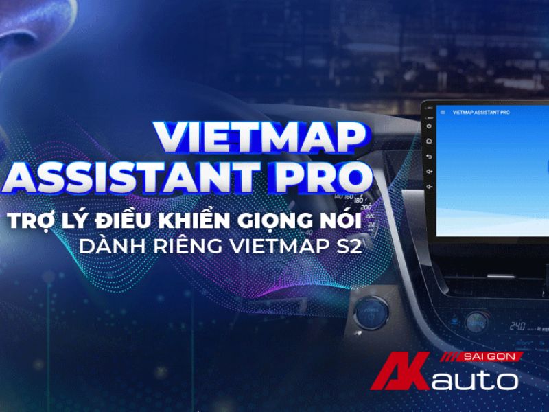 Vietmap Assistant Pro với công nghệ AI nhận diện và xử lý giọng nói giúp ra lệnh bằng giọng nói tiếng Việt