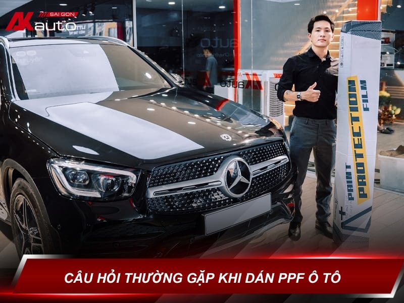 Câu hỏi thường gặp khi dán PPF ô tô