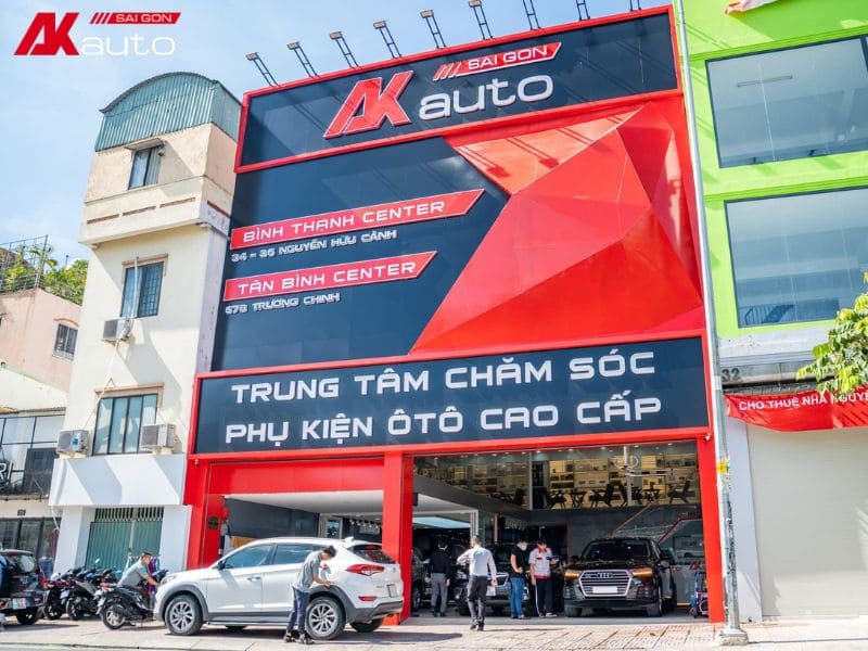 Lắp màn hình Zestech tại AKauto