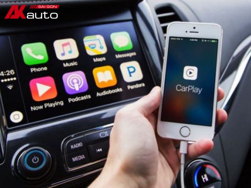 Kết nối qua Apple CarPlay