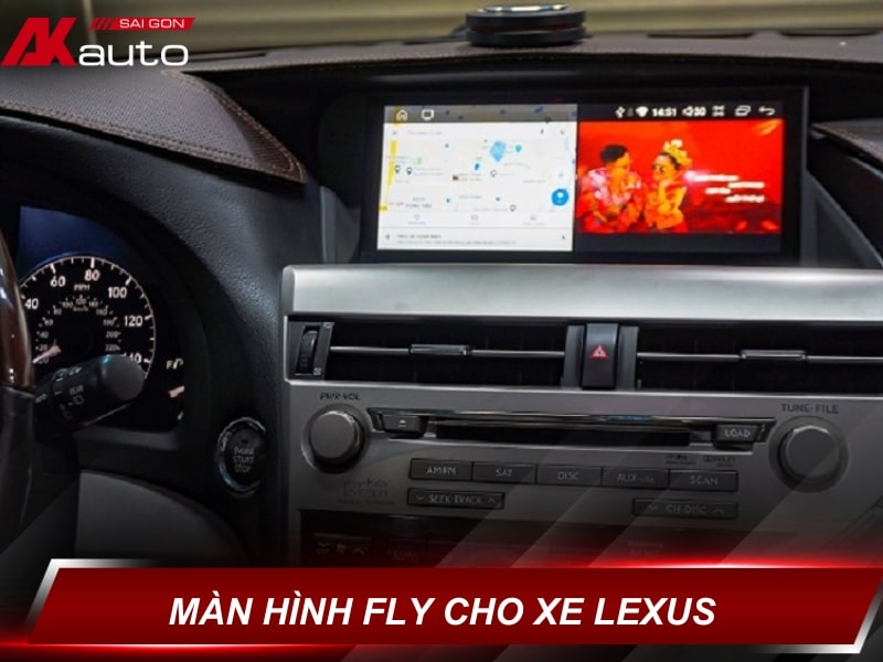 Màn hình Fly Cho Xe Lexus