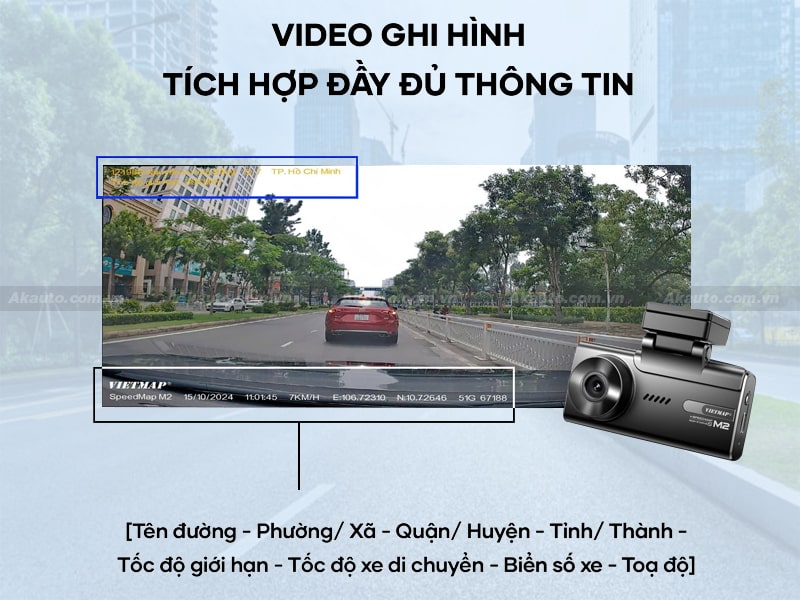 Video xem lại với đầy đủ thông tin