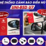 Giá lắp đặt hệ thống cảnh báo điểm mù ô tô Uni BSD U7