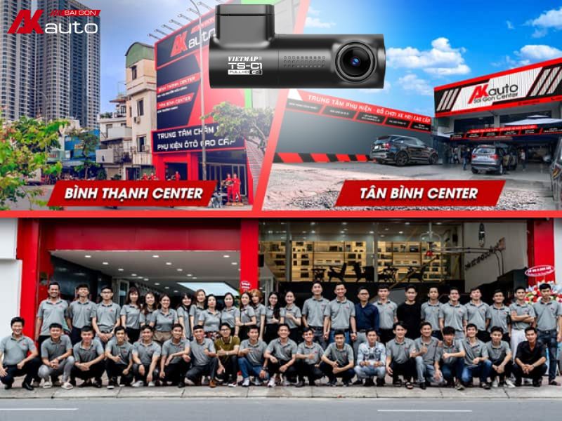 Địa chỉ lắp camera hành trình ô tô Vietmap C1 uy tín tại TPHCM