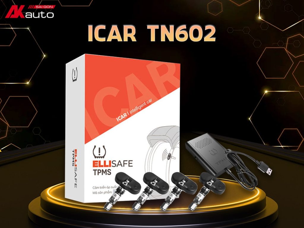 Cảm biến áp suất lốp kết nối USB ICAR TN602