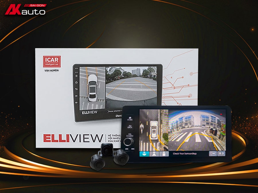 Camera 360 độ Elliview V5H dành cho xe Honda