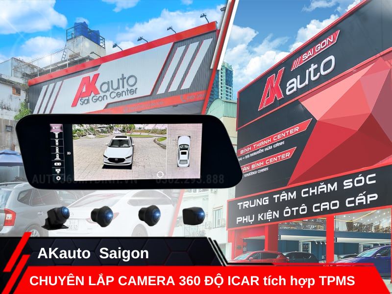 Chính sách giá và bảo hành của camera 360 ICAR Elliview M11 tích hợp TPMS