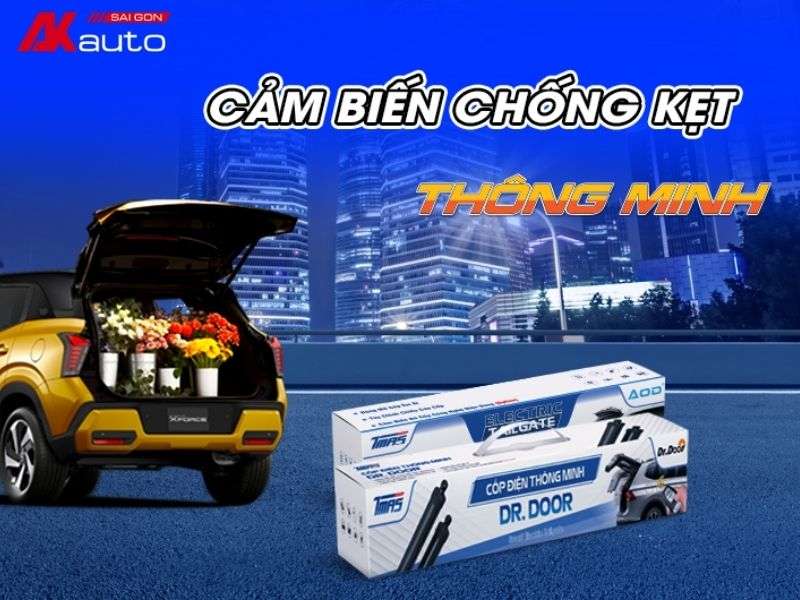 Cốp điện cho xe Tucson tính năng chống kẹt