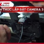 Quy trình lắp camera 3 mắt cho Mazda CX5