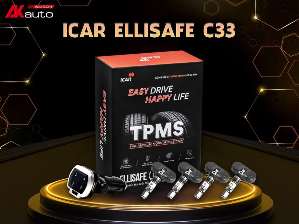 Cảm biến áp suất lốp ICAR Ellisafe C33