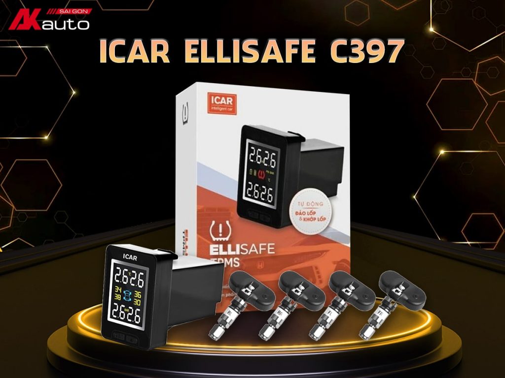 Cảm biến áp suất lốp ICAR Ellisafe C397