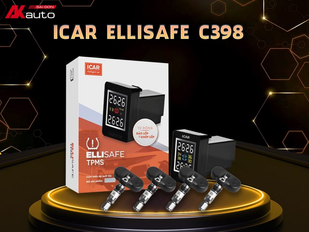 Cảm biến áp suất lốp ICAR Ellisafe C398