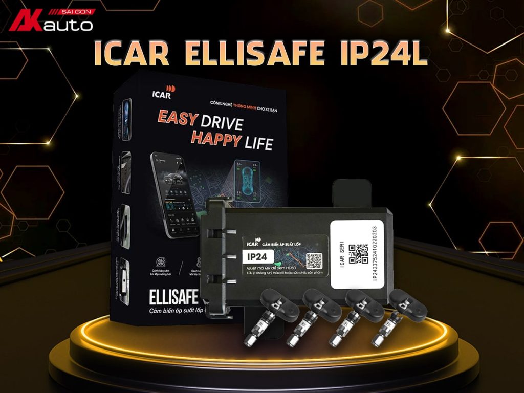 Cảm biến áp suất lốp ICAR Ellisafe IP24L dành cho mọi dòng xe