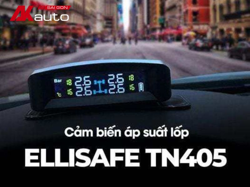 Cấu hình cảm biến áp suất lốp năng lượng mặt trời ICAR Ellisafe TN402 có màn hình