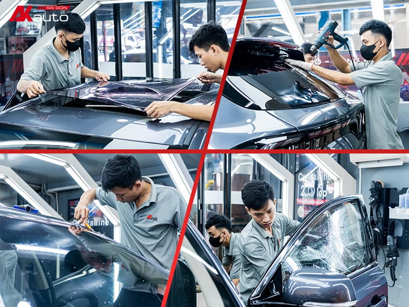 AKauto - kinh nghiệm dán phim cách nhiệt lâu năm trong ngành