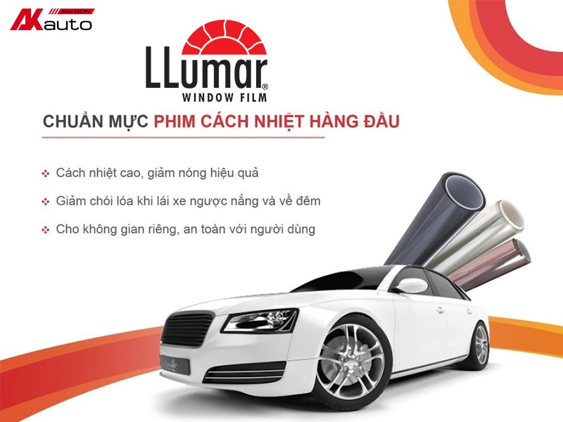 Phim cách nhiệt Llumar chất lượng