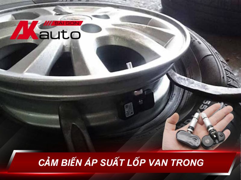 Cảm biến áp suất lốp van trong