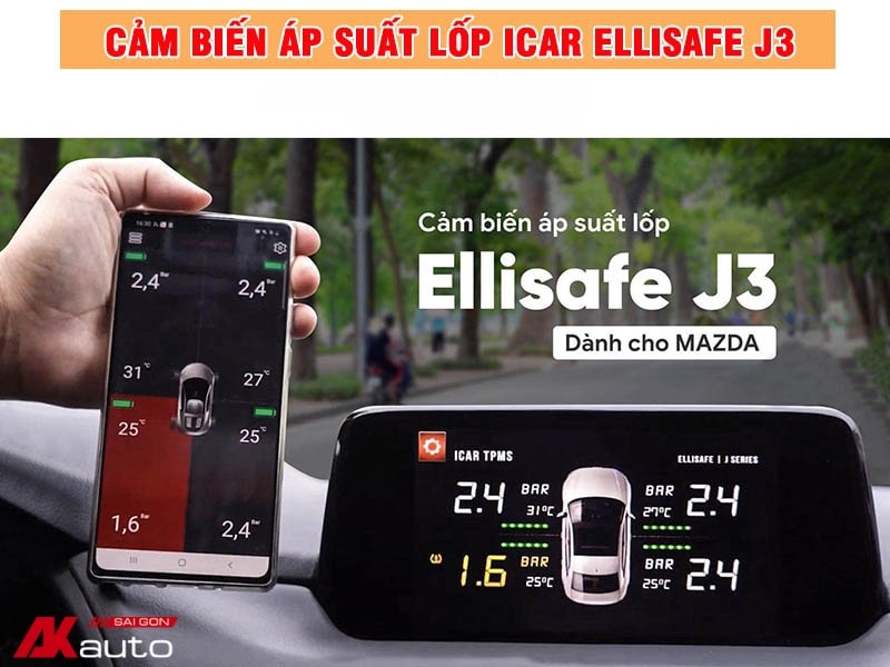 Ellisafe J3 được bảo hành chính hãng lên đến 3 năm 