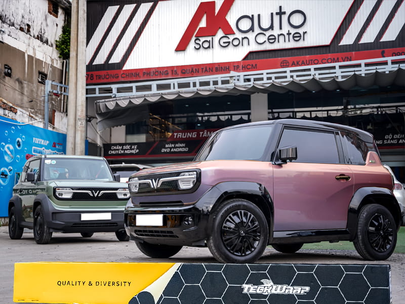 AKauto – Trung tâm dán PPF cho xe Vinfast VF3 chuyên nghiệp tại TPHCM