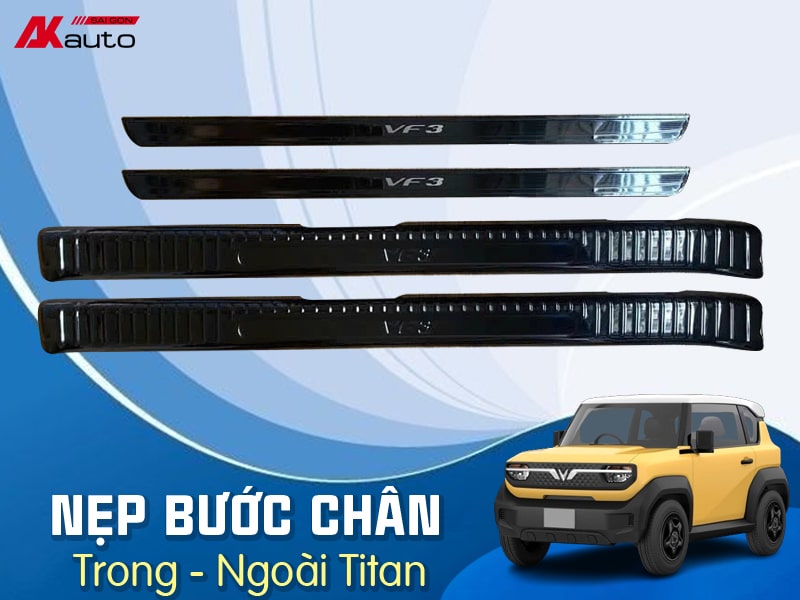 Nẹp bước chân trong ngoài titan VF3