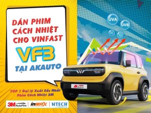 Dán phim cách nhiệt cho xe Vinfast VF3